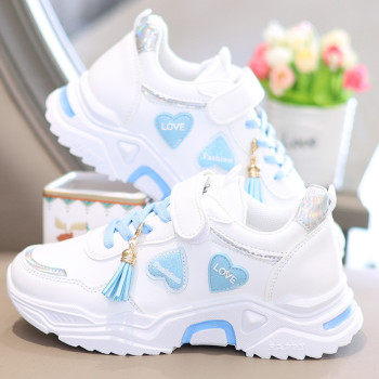 Zapatos de niña con forma de corazón Kawaii JK3828